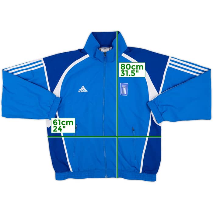 2003-04 Greece adidas Track Jacket - 8/10 - (M/L)