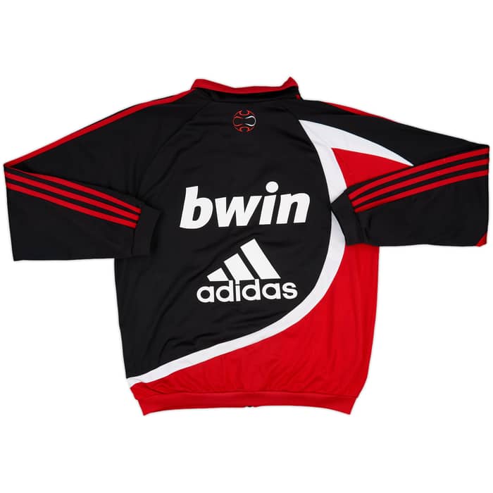 2007-08 AC Milan adidas Track Jacket - 8/10 - (S)