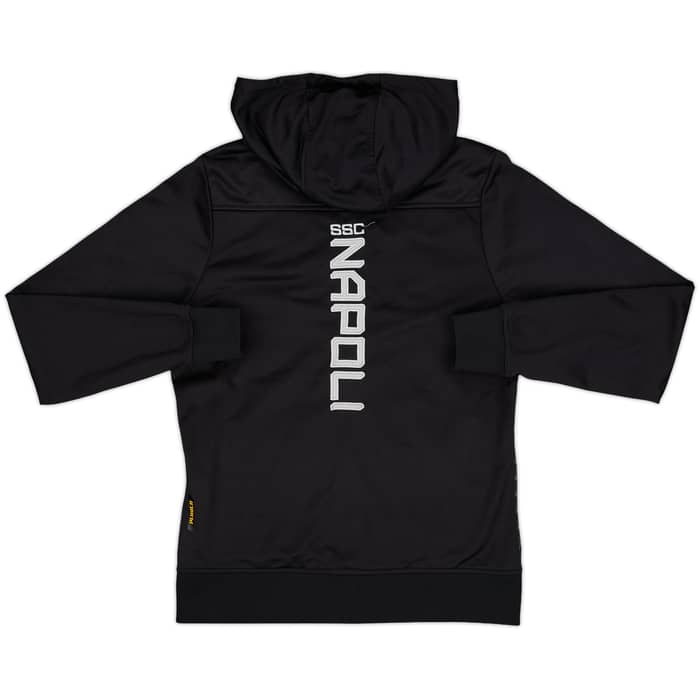 2017-18 Napoli Kappa Hooded Sweat Top - 8/10 - (S)