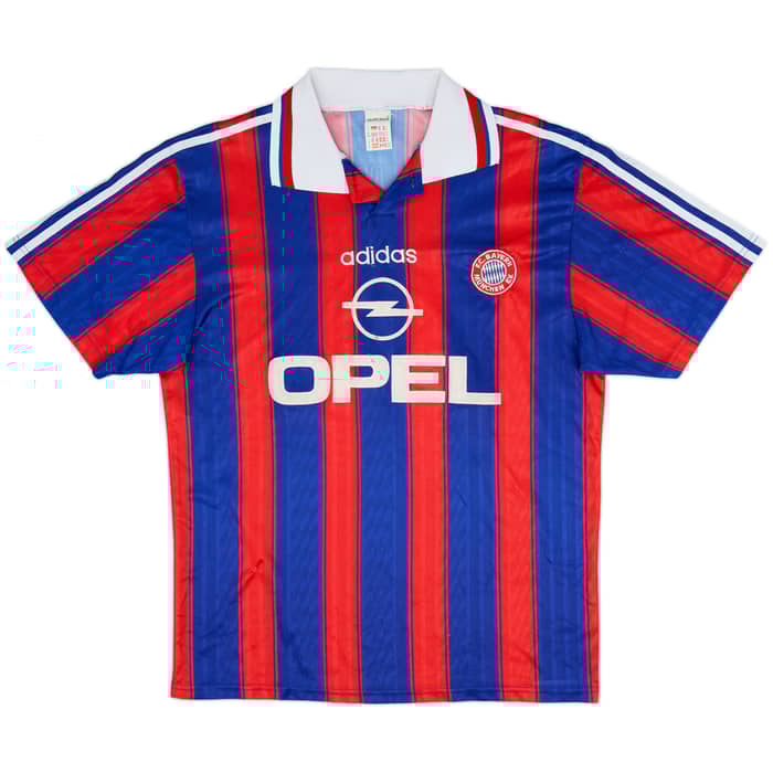 1995-97 Bayern Munich Home Shirt & Shorts Matthaus #10 - 6/10 - (M)