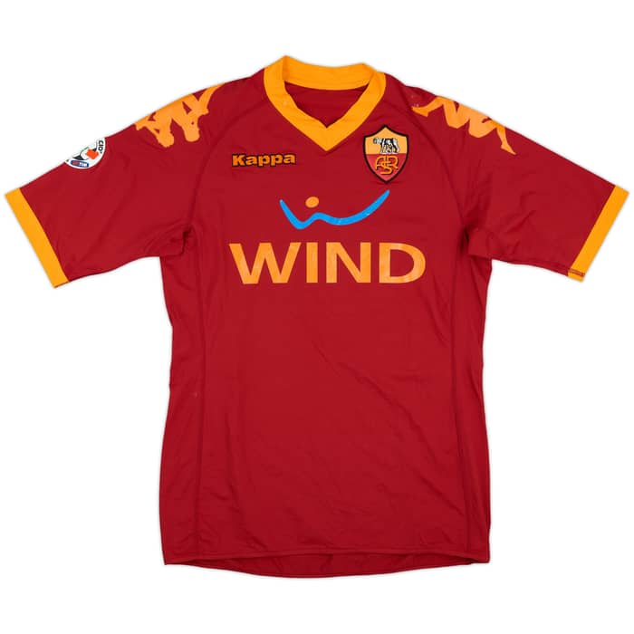 2009-10 Roma Home Shirt Borriello #22 - 5/10 - (S)