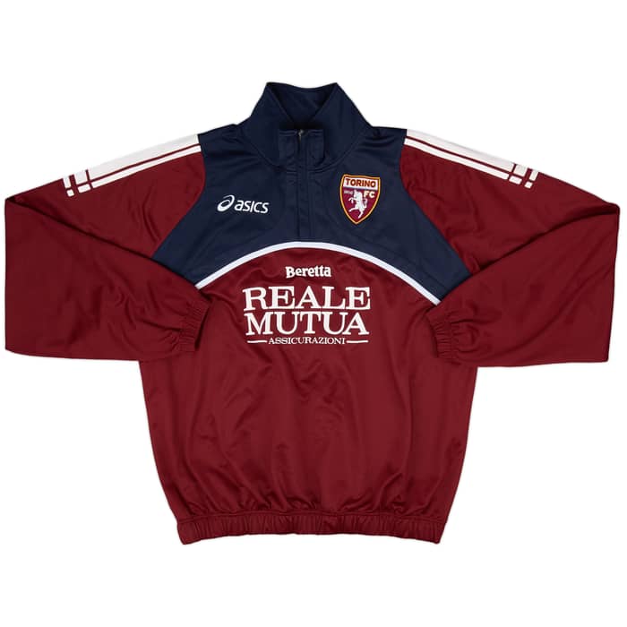 2005-06 Torino Asics 1/4 Zip Training Top - 8/10 - (XL)