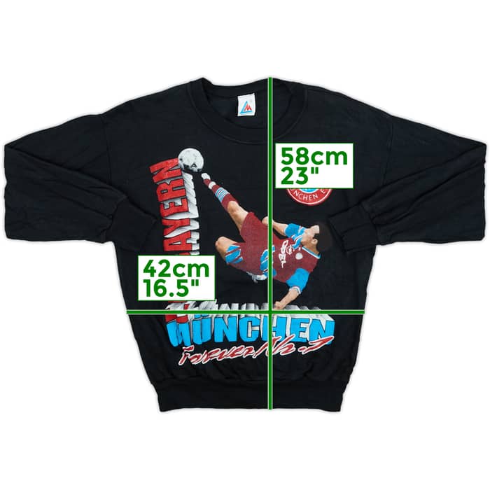 1994-95 Bayern Munich 'Champions Tour' Graphic Sweat Top - 8/10 - (S)