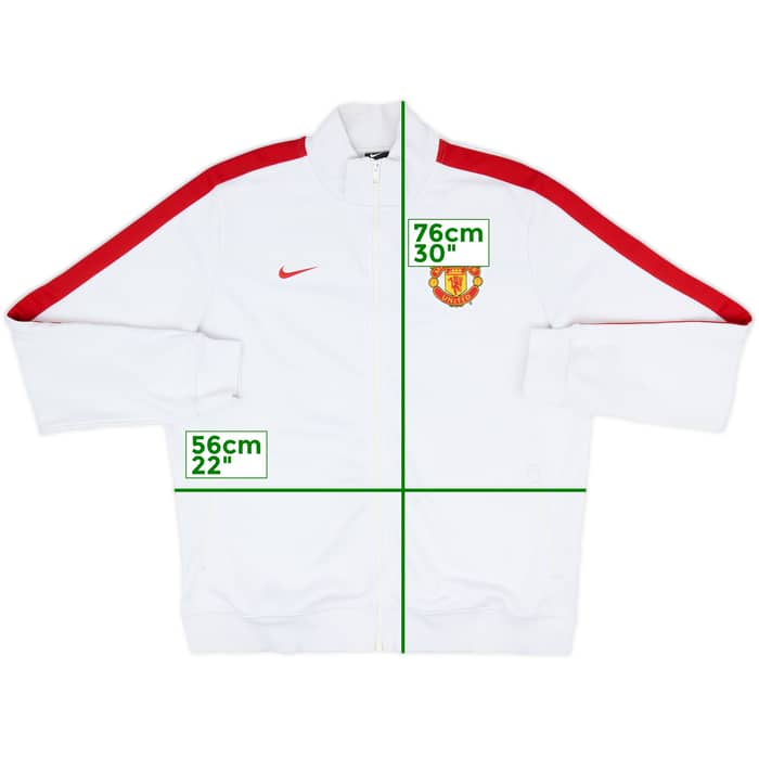 2013-14 Manchester United Nike Track Jacket - 8/10 - (XL)