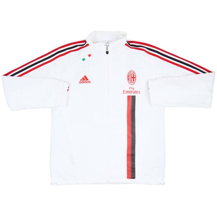 2011-12 AC Milan adidas Track Jacket - 9/10 - (L)
