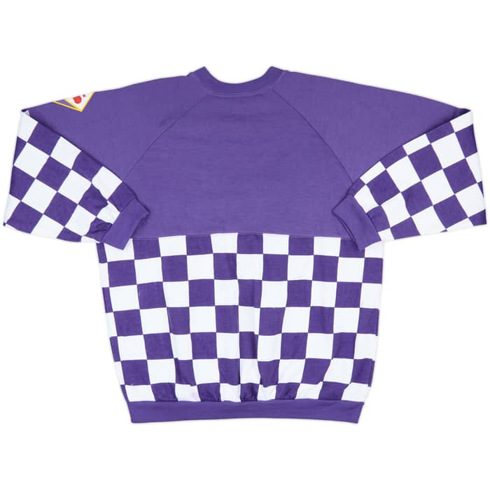 1990-91 Fiorentina Le Felpe Dei Grandi Club Sweat Top - 9/10 - (L)