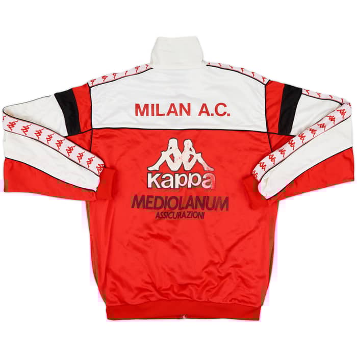 1988-90 AC Milan Kappa Track Jacket - 7/10 - (L)