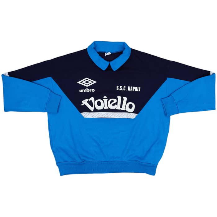 1991-93 Napoli Umbro Sweat Top - 8/10 - (M)