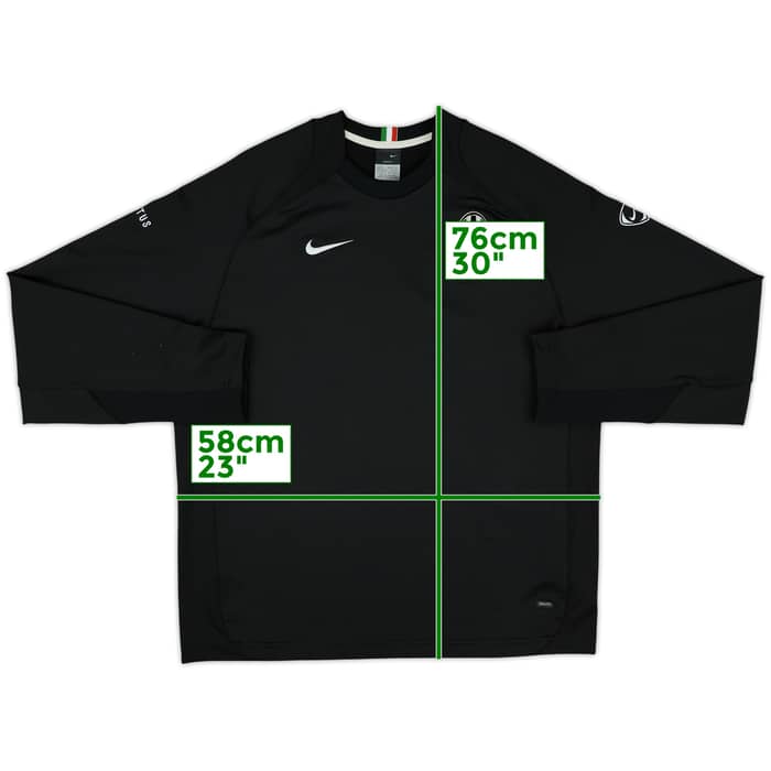 2005-06 Juventus Nike Centenary Sweat Top - 8/10 - (L)