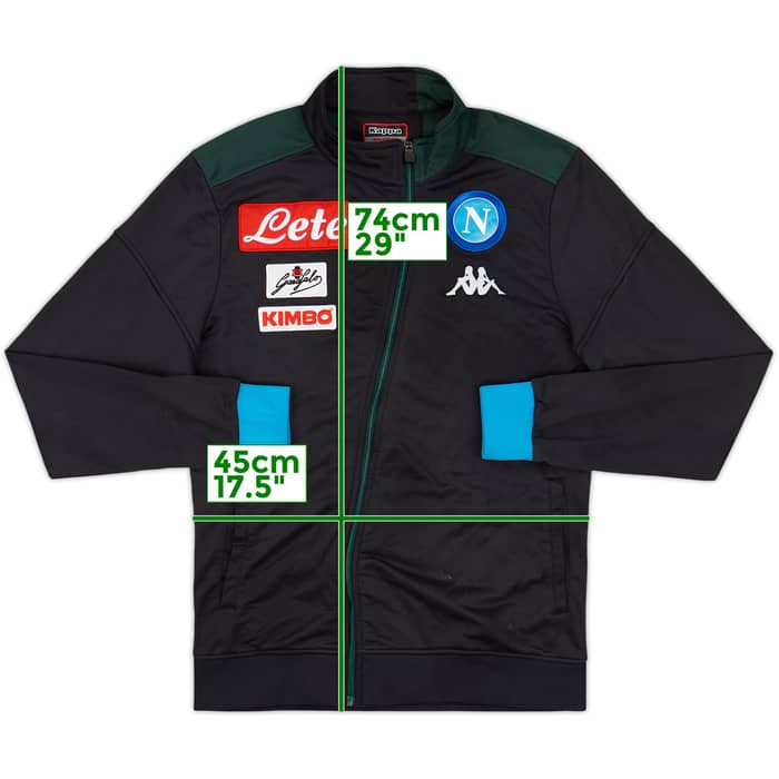 2018-19 Napoli Kappa Track Jacket - 7/10 - (M)