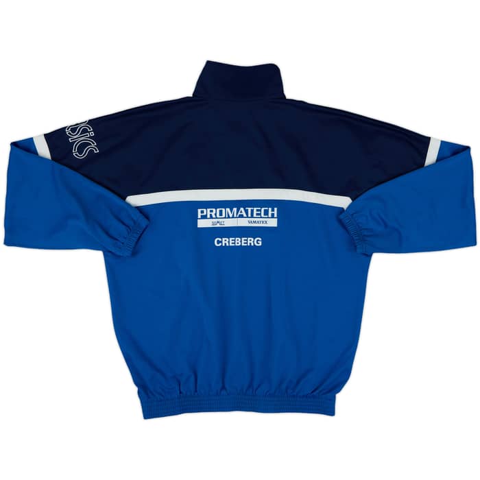 2002-03 Atalanta Asics 1/4 Zip Drill Top - 8/10 - (XL)