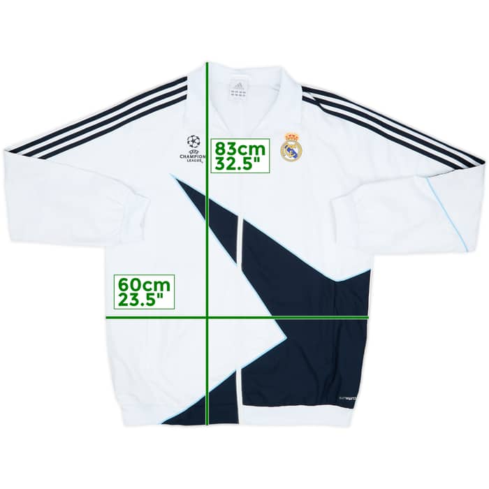 2009-10 Real Madrid adidas CL Track Jacket - 9/10 - (L)