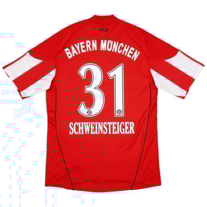 2010-11 Bayern Munich Home Shirt Schweinsteiger #31 - 5/10 - (S)