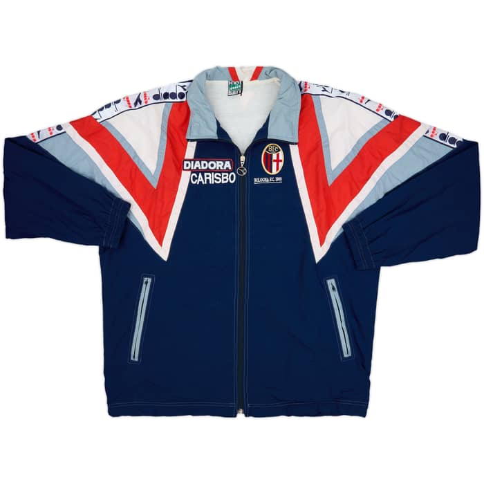 1996-97 Bologna Diadora Track Jacket - 8/10 - (XL)