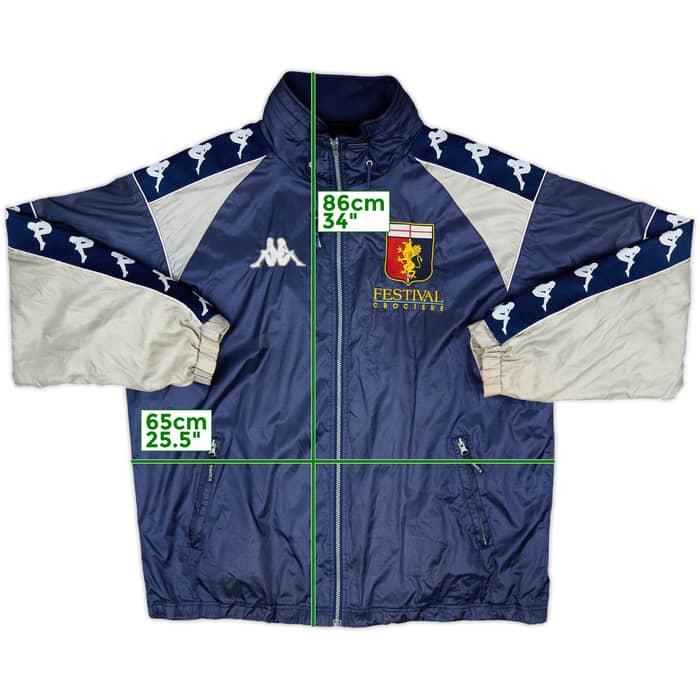 1998-01 Genoa Kappa Hooded Rain Coat - 8/10 - (XL)