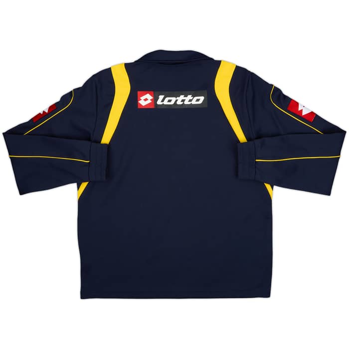 2006-07 Chievo Verona Lotto 1/4 Zip Training Top - 8/10 - (L)