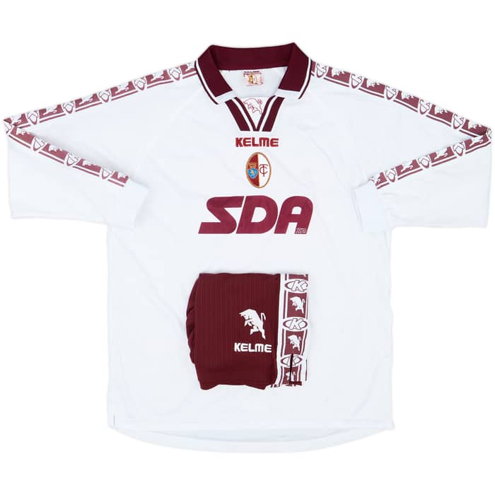 1999-00 Torino Away L/S Shirt & Shorts - 10/10 - (L)