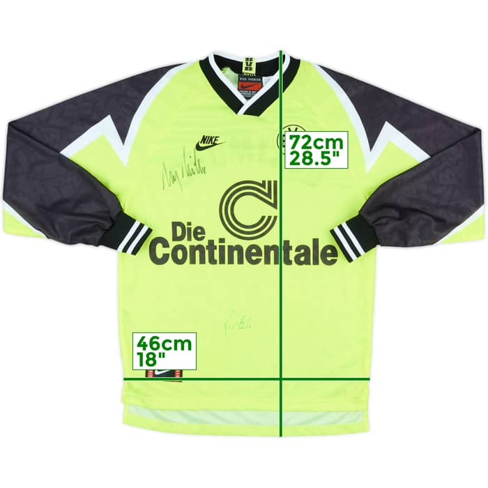 1995-96 Borussia Dortmund Signed Home L/S Shirt