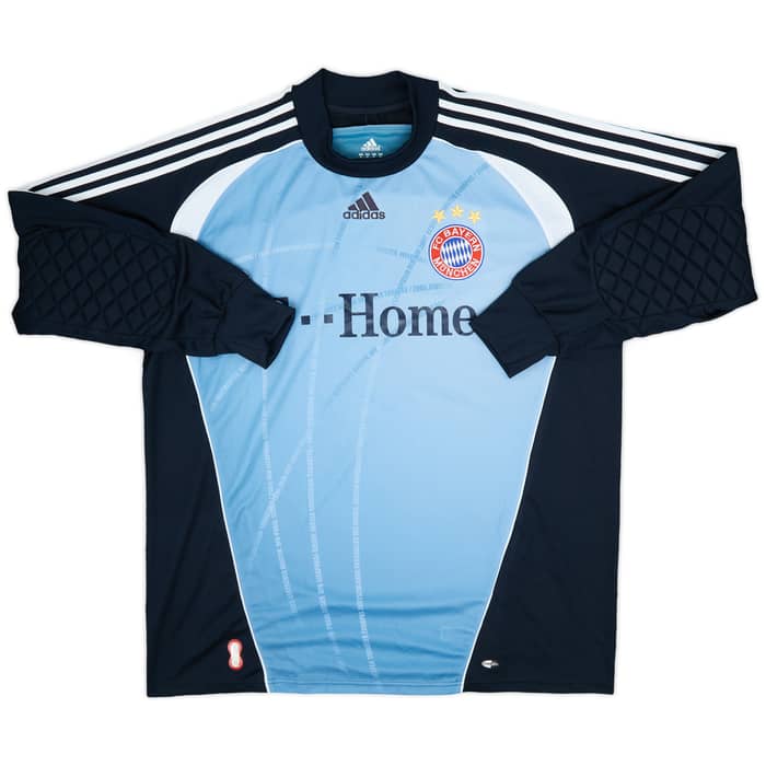 2007-08 Bayern Munich Signed GK Shirt Kahn #1