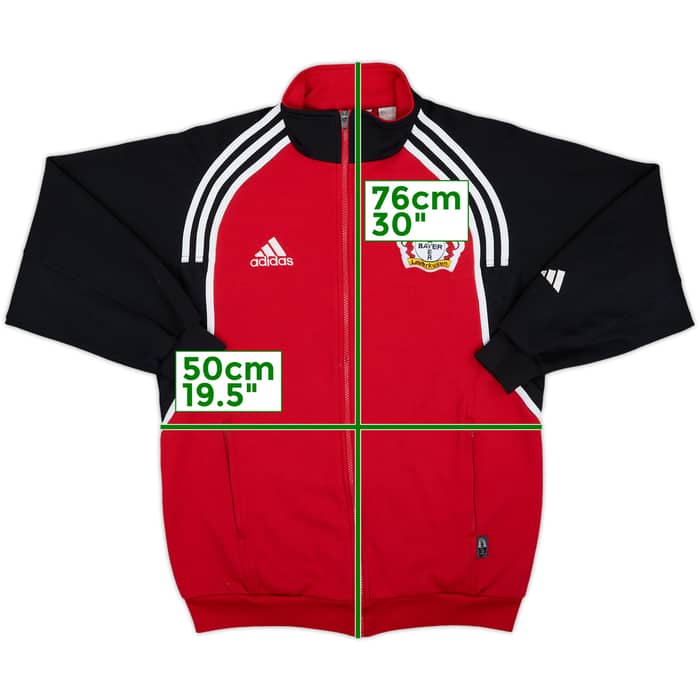 2000-01 Bayer Leverkusen adidas Track Jacket - 8/10 - (XL.Boys)