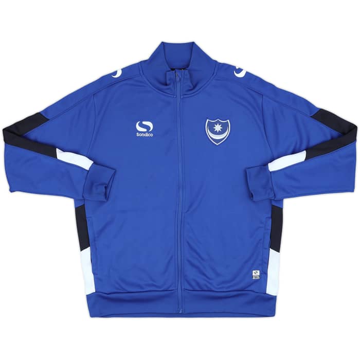 2014-15 Portsmouth Sondico Track Jacket - 8/10 - (M)
