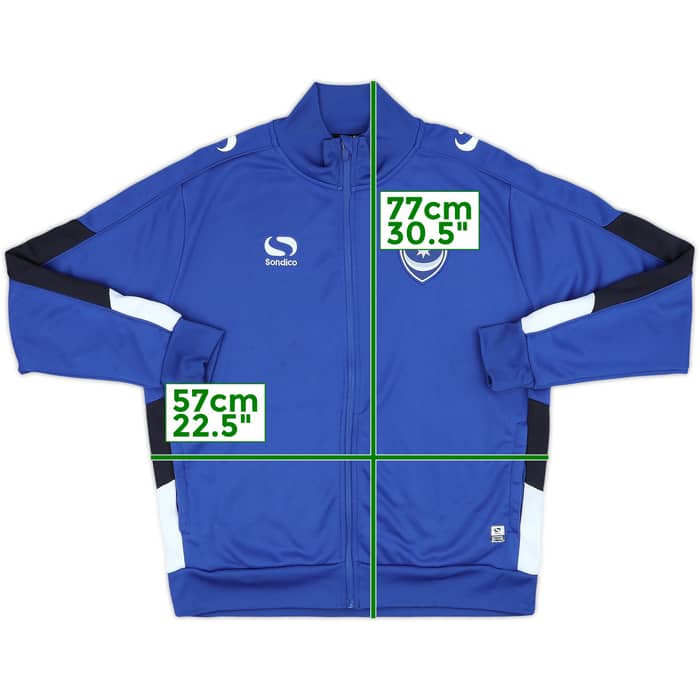 2014-15 Portsmouth Sondico Track Jacket - 8/10 - (M)
