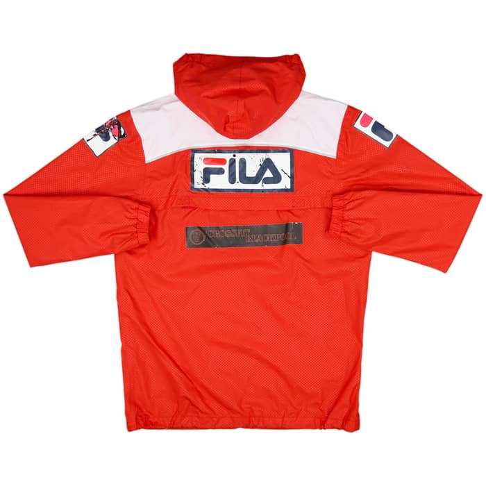 2012-13 Morecambe Fila Hooded Rain Jacket - 6/10 - (S)