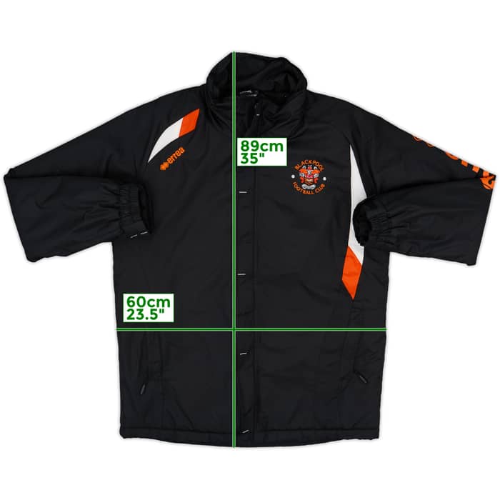 2016-17 Blackpool Errea Padded Bench Coat - 8/10 - (S)