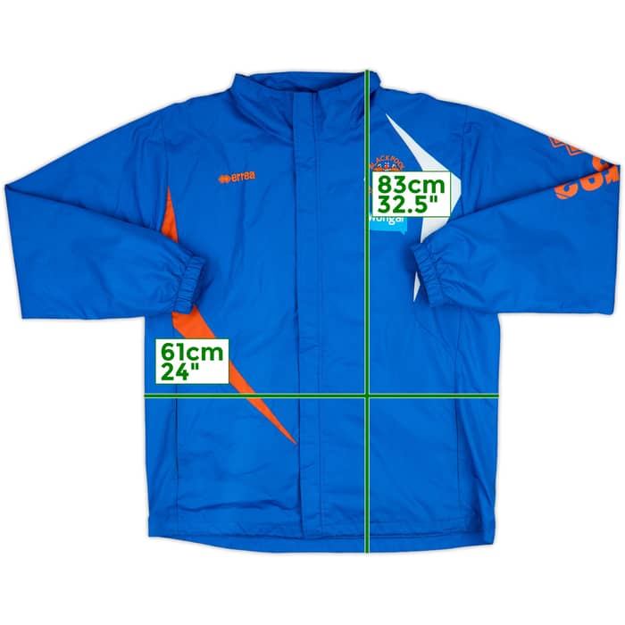 2013-14 Blackpool Errea Rain Jacket - 8/10 - (L)