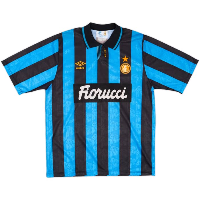 1992-94 Inter Milan Home Shirt - 10/10 - (L)