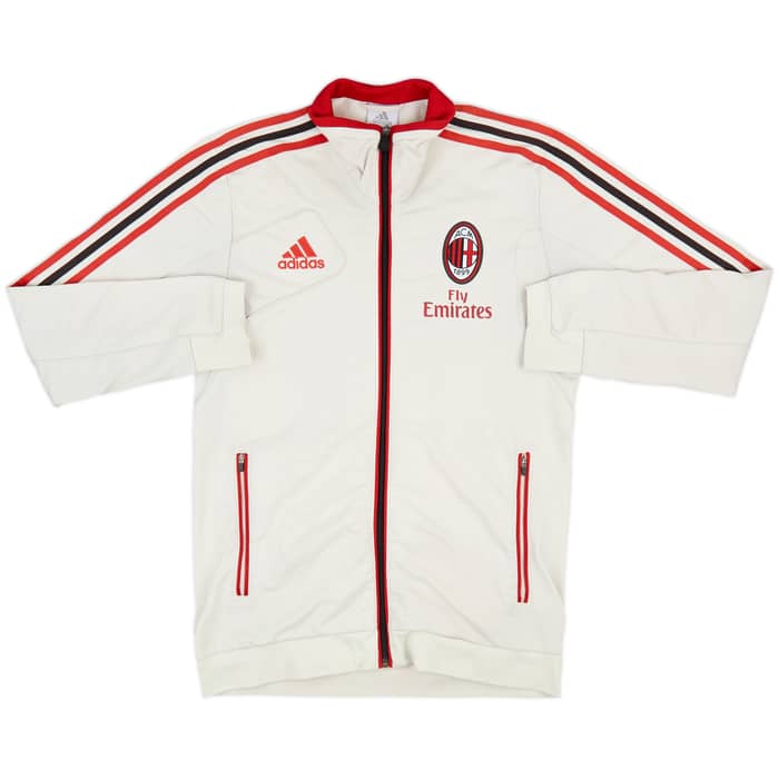 2012-13 AC Milan adidas Track Jacket - 8/10 - (S)