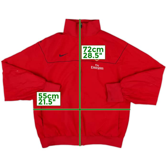 2008-09 Arsenal Nike Track Jacket - 6/10 - (M)