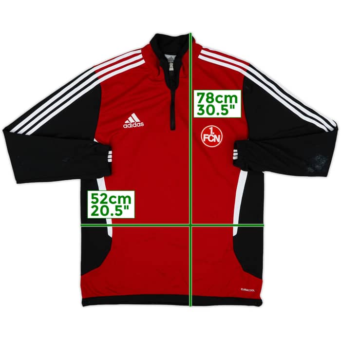 2011-12 Nurnberg adidas 1/4 Zip Drill Top - 3/10 - (L)