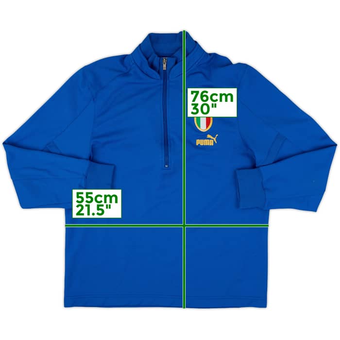2004-06 Italy Puma 1/2 Zip Drill Top - 8/10 - (L)
