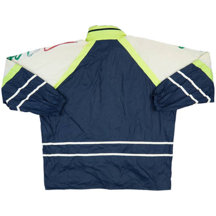 1990 Italy Diadora Hooded Rain Jacket - 8/10 - (L)