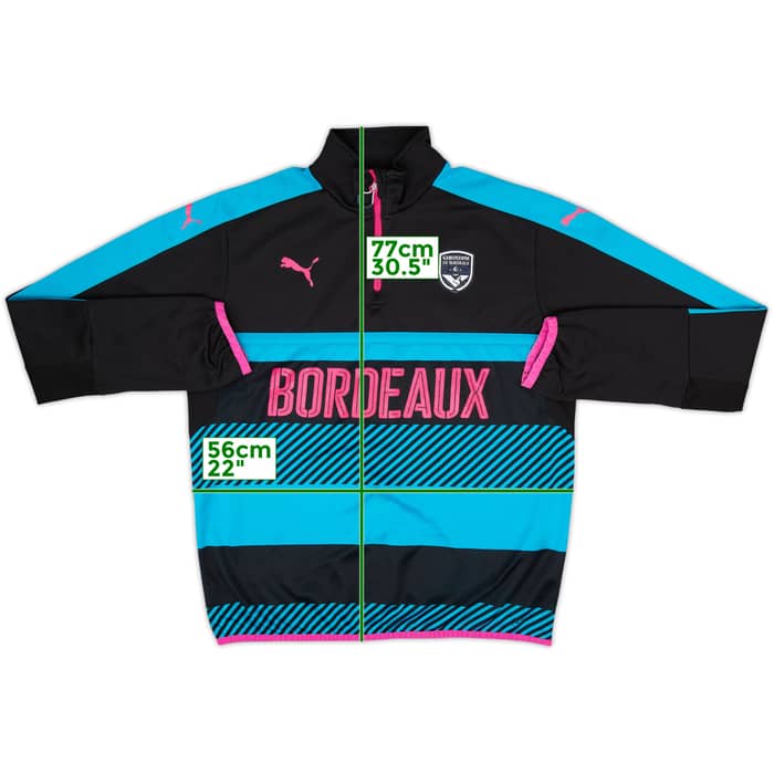 2016-17 Bordeaux Puma 1/4 Zip Drill Top - 4/10 - (XL)