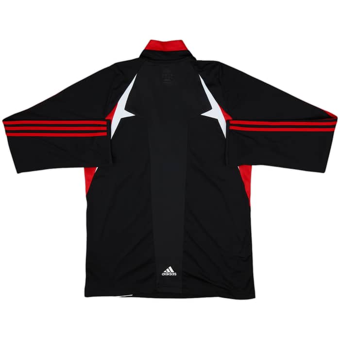 2007-08 AC Milan adidas CL 1/4 Zip Training Top - 8/10 - (M)