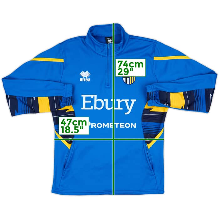 2017-18 Parma Errea 1/4 Zip Drill Top - 6/10 - (M)
