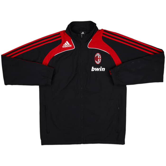2008-09 AC Milan adidas Track Jacket - 8/10 - (M)