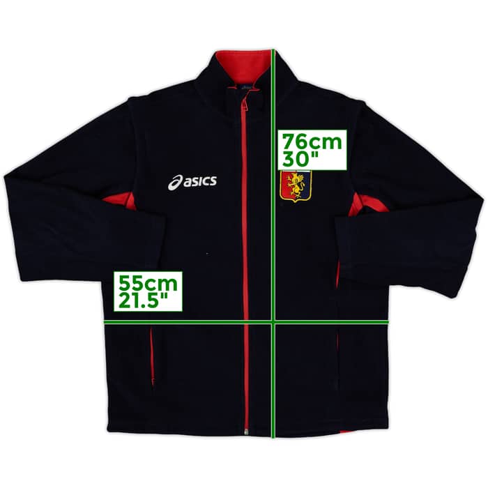 2008-09 Genoa Asics Fleece Jacket - 8/10 - (L)