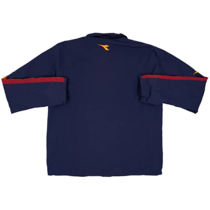 2005-06 Roma Diadora Track Jacket - 9/10 - (L)
