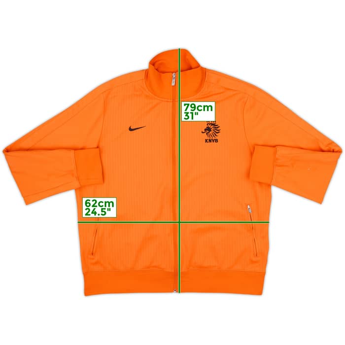 2012-13 Netherlands Nike Track Jacket - 8/10 - (XXL)