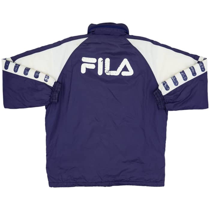 1999-00 Fiorentina Fila Padded Bench Coat - 6/10 - (S)