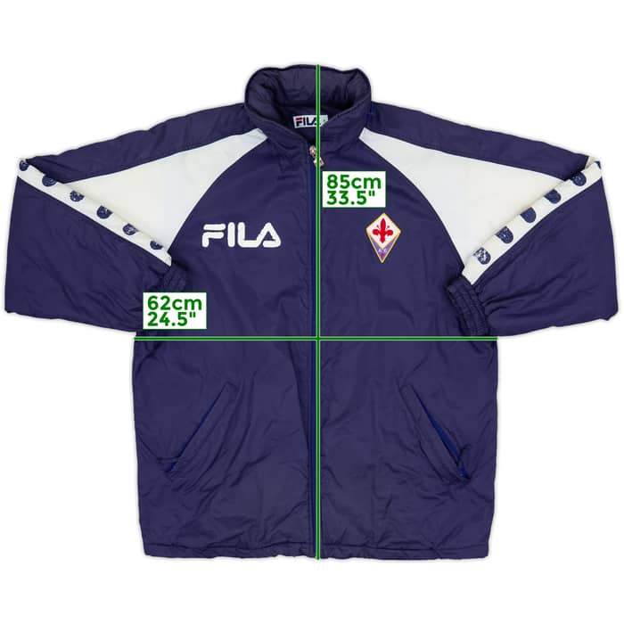 1999-00 Fiorentina Fila Padded Bench Coat - 6/10 - (S)