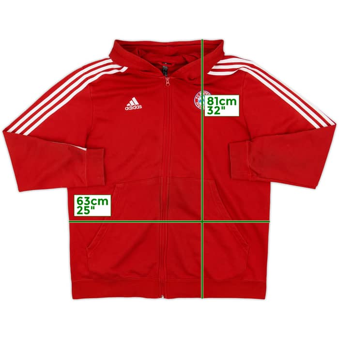 2021-22 Bayern Munich adidas Hooded Track Jacket - 7/10 - (XXL)
