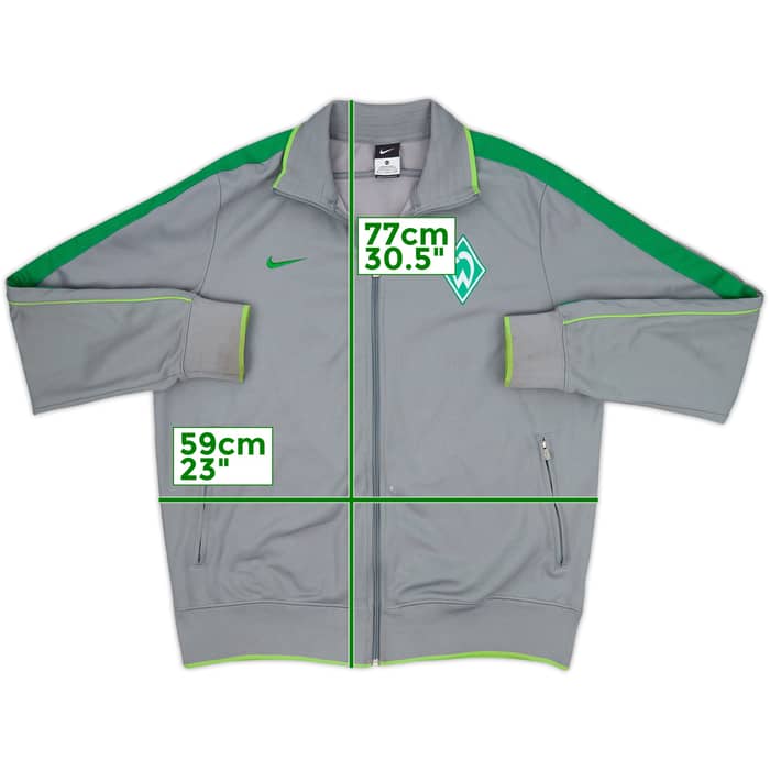 2012-13 Werder Bremen Nike Track Jacket - 6/10 - (XL)