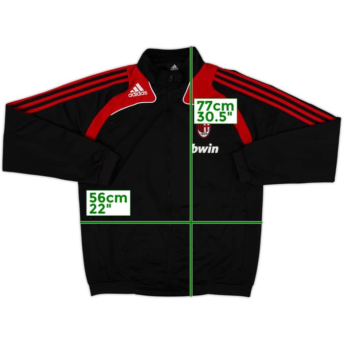2008-09 AC Milan adidas Track Jacket - 8/10 - (M/L)
