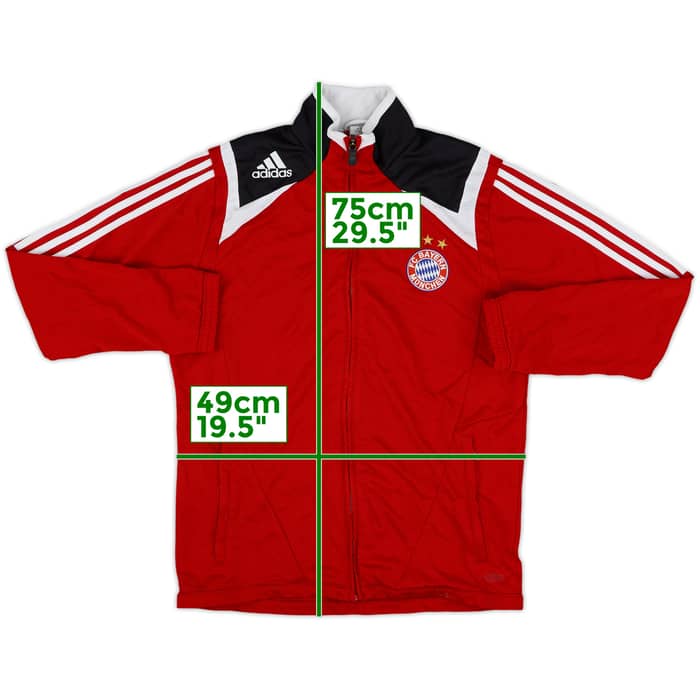 2007-08 Bayern Munich adidas Track Jacket - 8/10 - (XL.Boys)