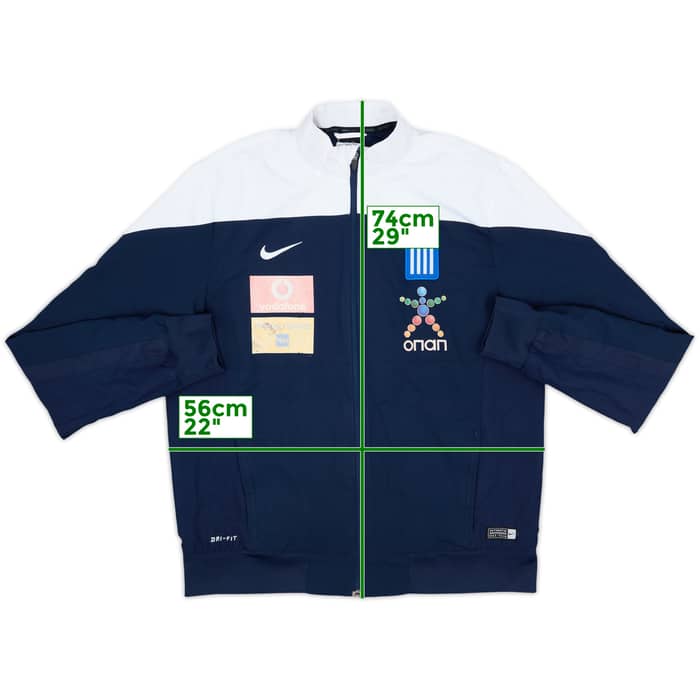 2014-15 Greece Player Issue Nike Track Jacket - 5/10 - (M)