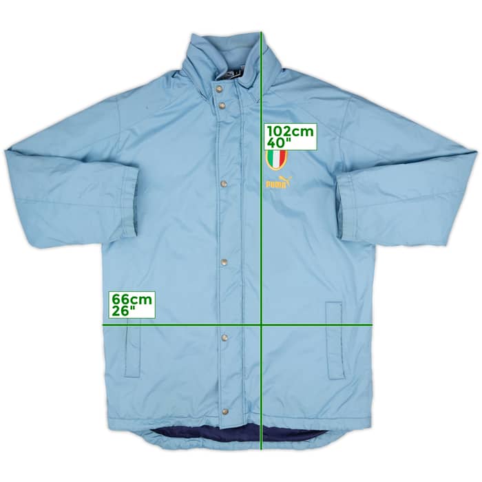 2003-04 Italy Puma Padded Bench Coat - 8/10 - (L)